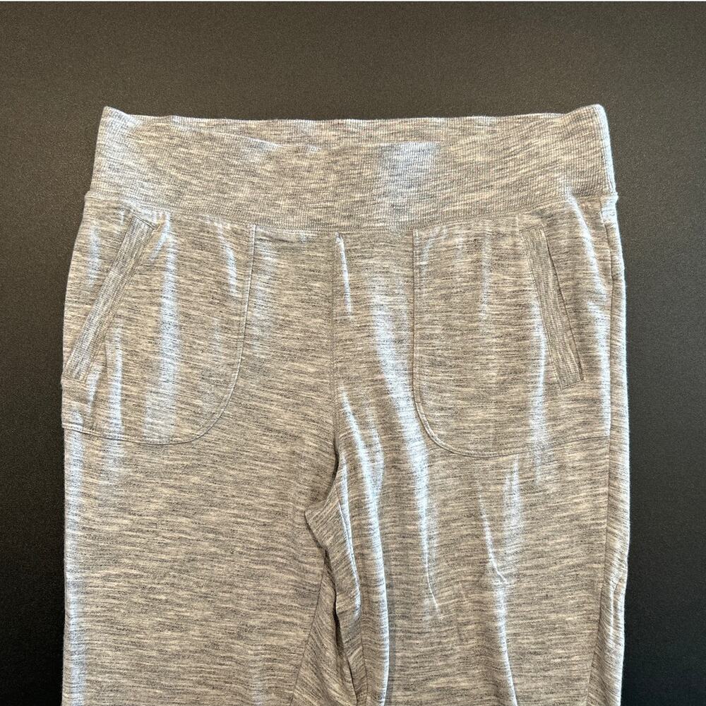 Athleta Super Soft Joggers, Light Heathered Gray, Women's Size Large - Picture 2 of 6